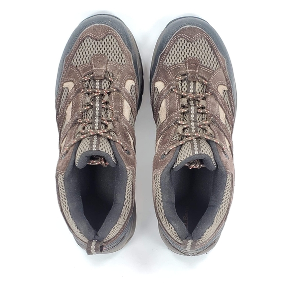 LL Bean Tek Hiking Trail Boots Shoes Brown Suede - Picture 4 of 8